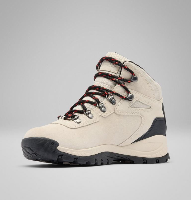Bota de senderismo impermeable Newton Ridge Plus Amped para mujer, Color: Cloud Grey, Poppy Red, image 7