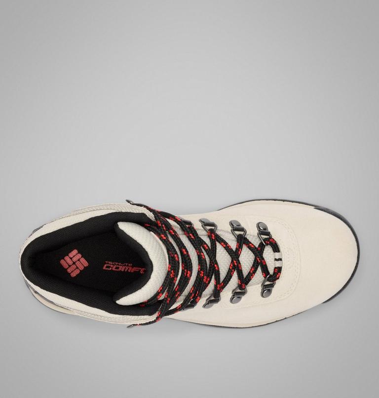Bota de senderismo impermeable Newton Ridge Plus Amped para mujer, Color: Cloud Grey, Poppy Red, image 4