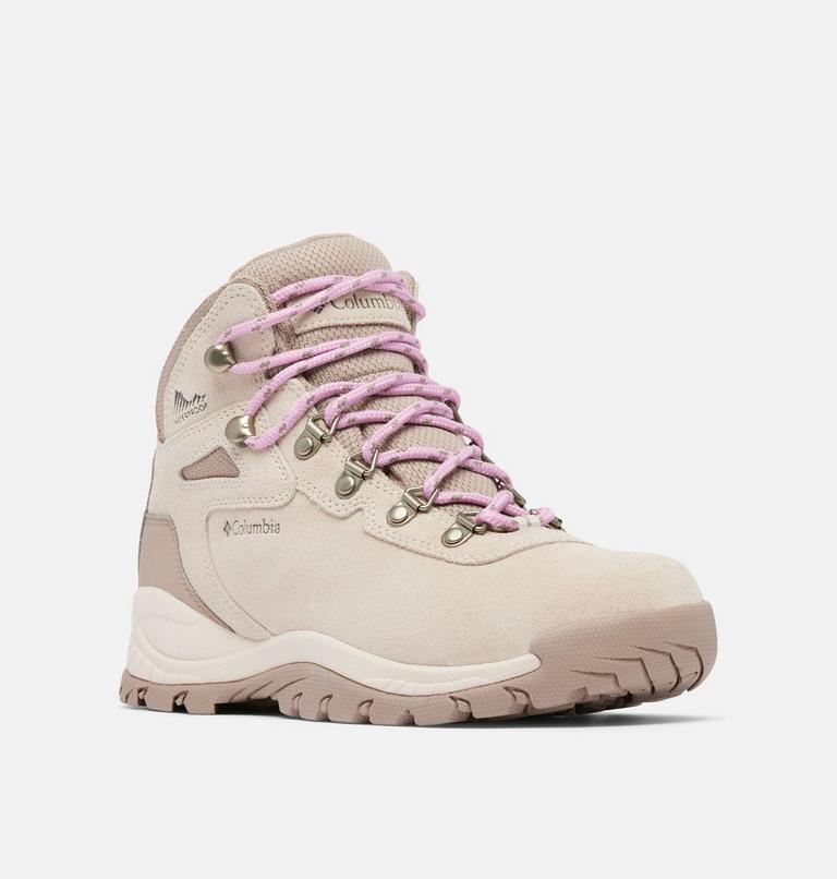 Bota de senderismo impermeable Newton Ridge Plus Amped para mujer, Color: Dark Stone, Cosmos, image 3