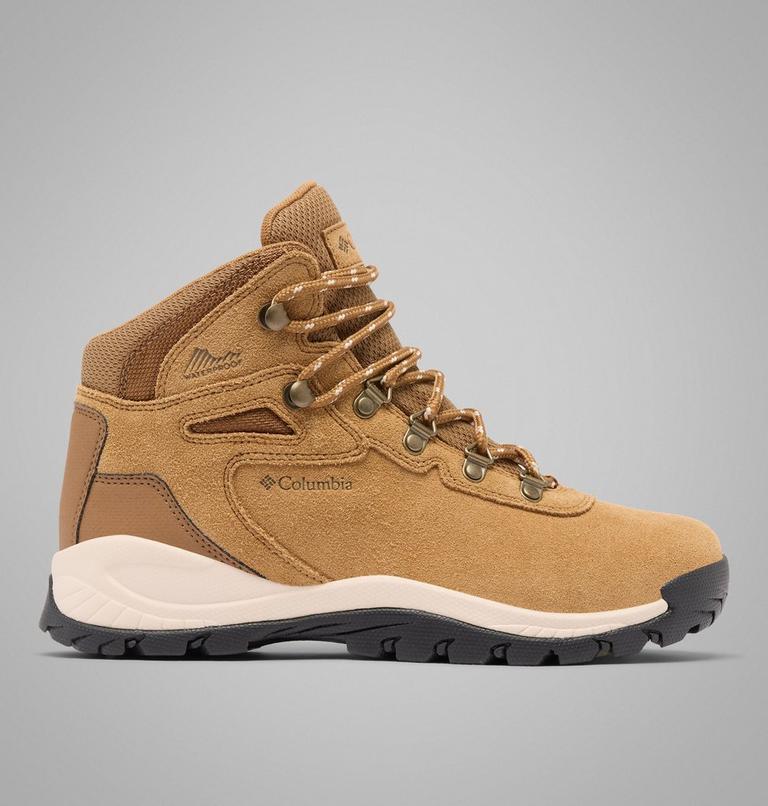 Bota de senderismo impermeable Newton Ridge Plus Amped para mujer, Color: Elk, Dark Stone, image 1