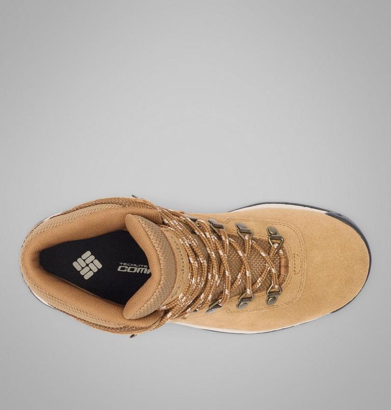 Bota de senderismo impermeable Newton Ridge Plus Amped para mujer, Color: Elk, Dark Stone, image 4