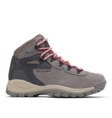 Women’s Newton Ridge Plus Waterproof Amped Hiking Boot - Wide, Color: Stratus, Canyon Rose, image 7