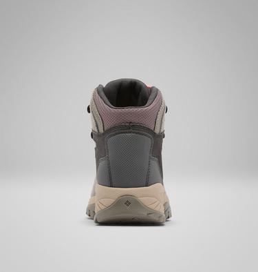 Women&rsquo;s Newton Ridge Plus Waterproof Amped Hiking Boot - Wide, Color: Stratus, Canyon Rose, image 4