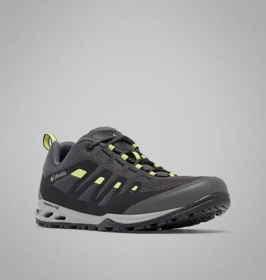 Men's Vapor Vent Shoe, Color: Dark Grey, Napa Green, image 7