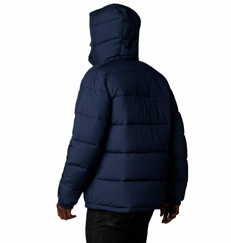 Pike Lake Hooded Jacket | 464 | S, Color: Collegiate Navy, image 2