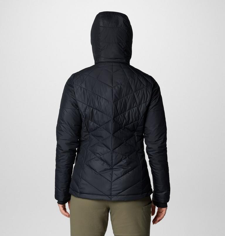 Women's Heavenly Hooded Insulated Jacket, Color: Black, image 2