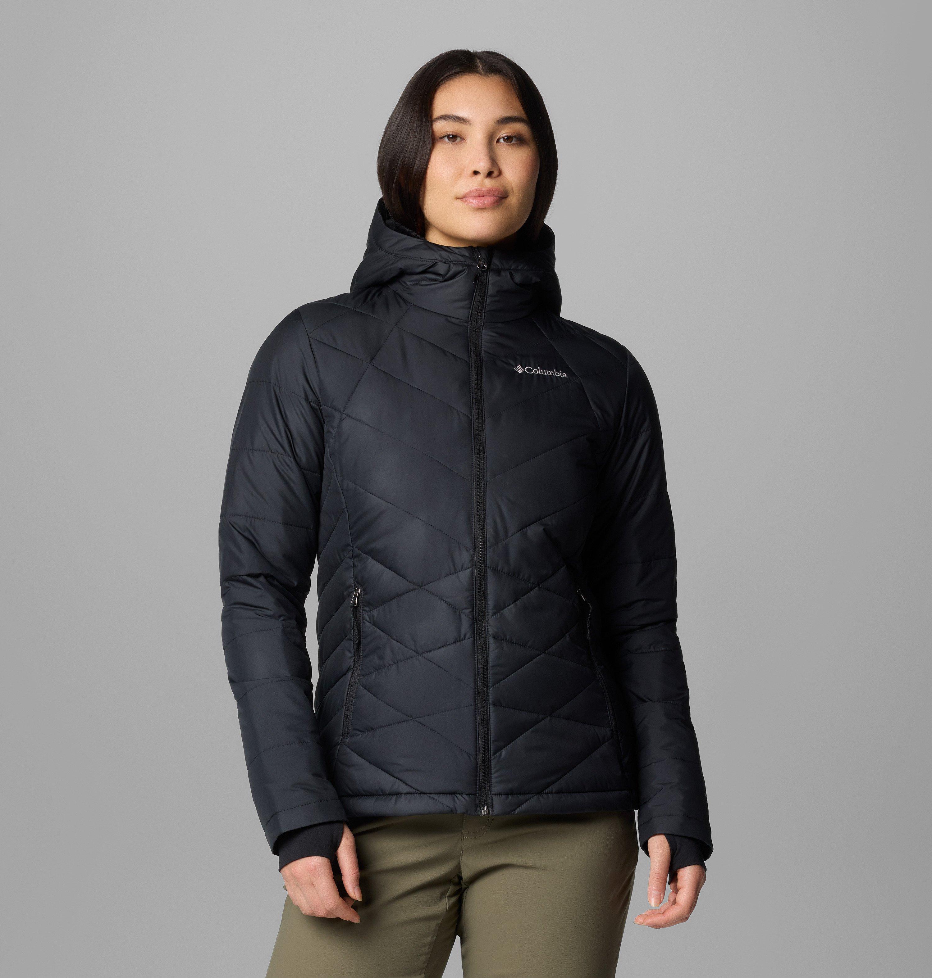 Columbia Sportswear Women's Black Columbia - Heavenly™ Hooded Insulated Jacket - Medium