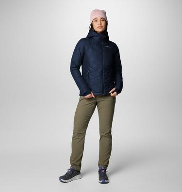 Women's Heavenly Hooded Insulated Jacket, Color: Collegiate Navy, image 11