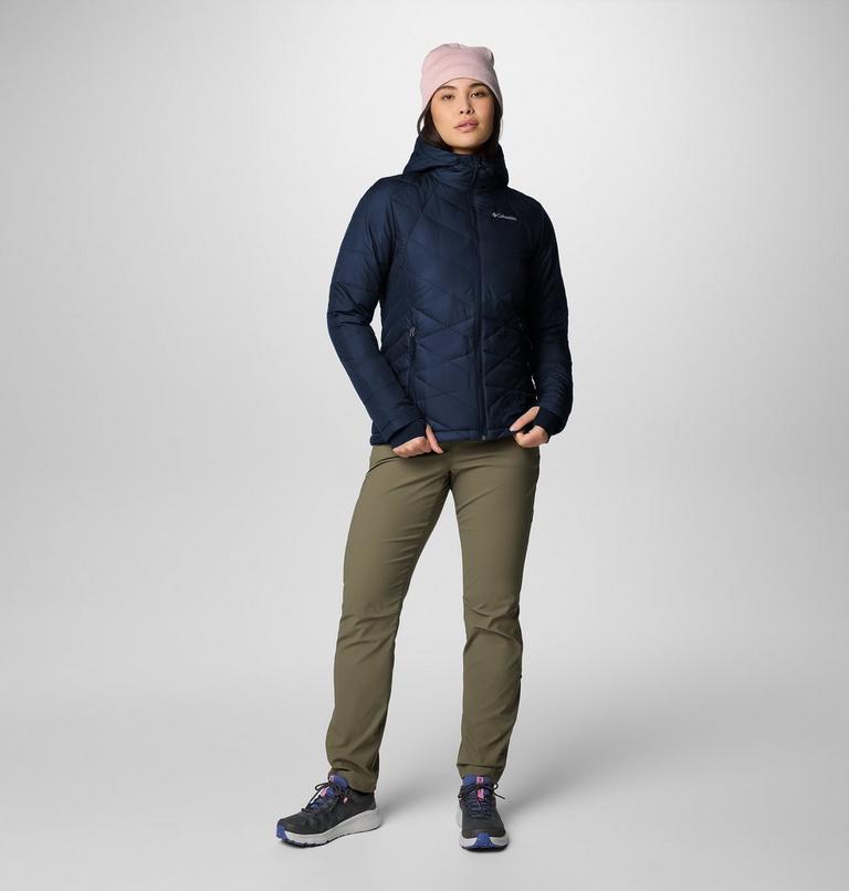 Chaqueta con capucha y aislamiento Heavenly para mujer, Color: Collegiate Navy, image 3