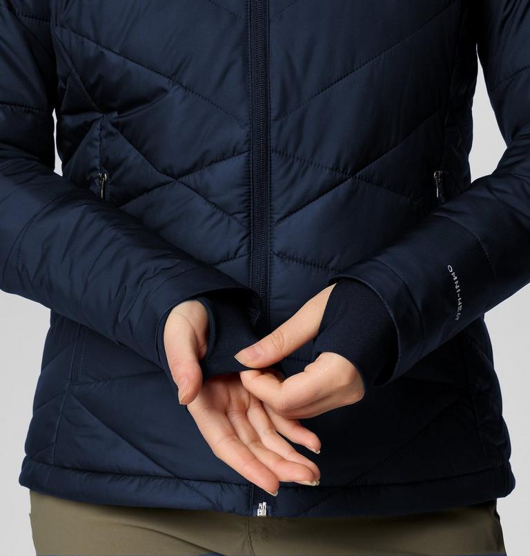 Chaqueta con capucha y aislamiento Heavenly para mujer, Color: Collegiate Navy, image 7