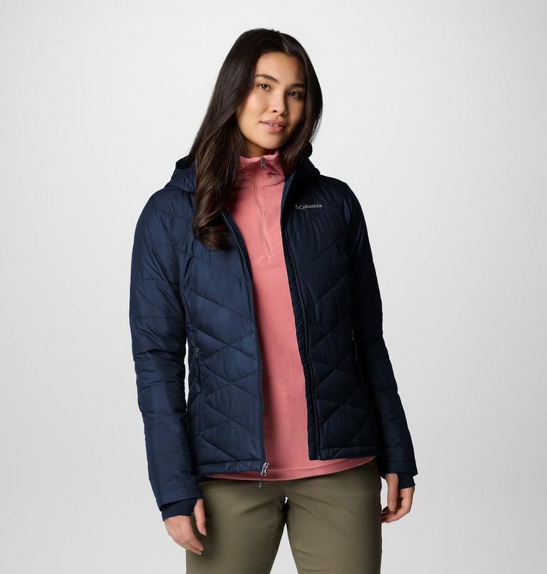 Chaqueta con capucha y aislamiento Heavenly para mujer, Color: Collegiate Navy, image 8