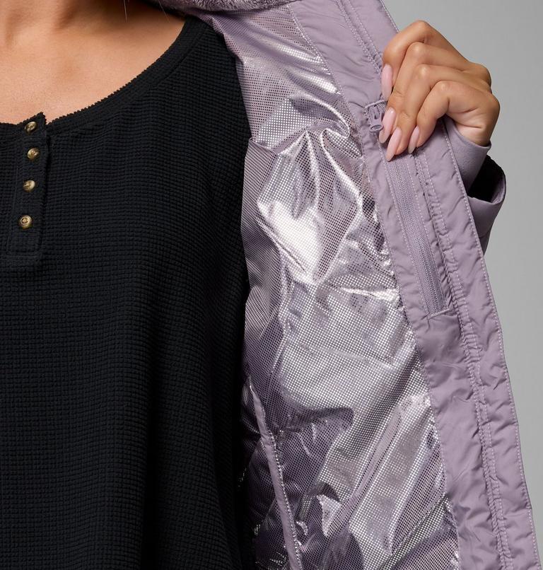 Women's Heavenly Hooded Insulated Jacket, Color: Shale Purple, image 9