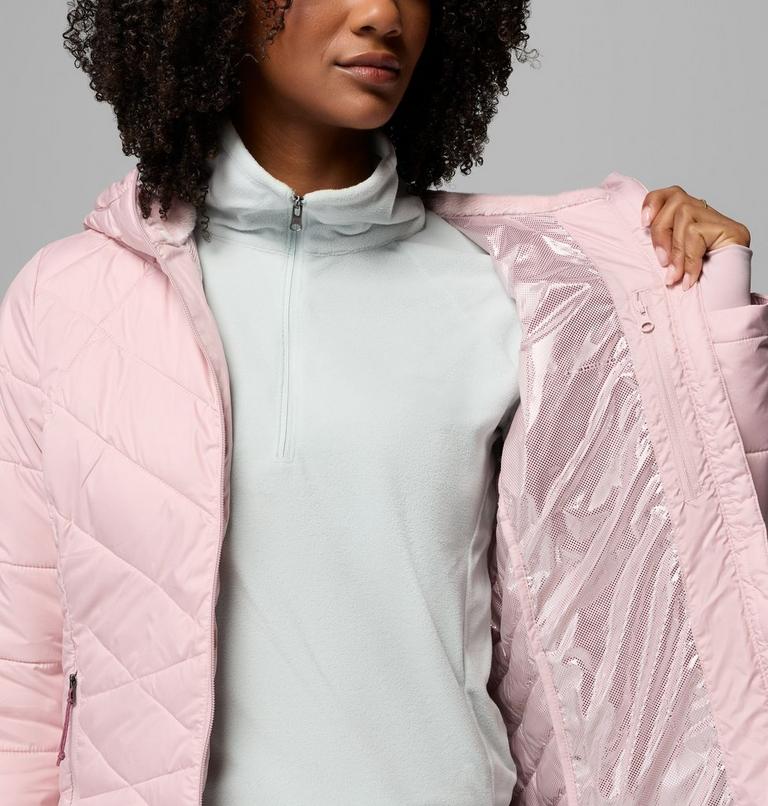 Heavenly Hooded Jacket, Color: Mineral Pink, image 6