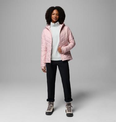 Heavenly Hooded Jacket, Color: Mineral Pink, image 2