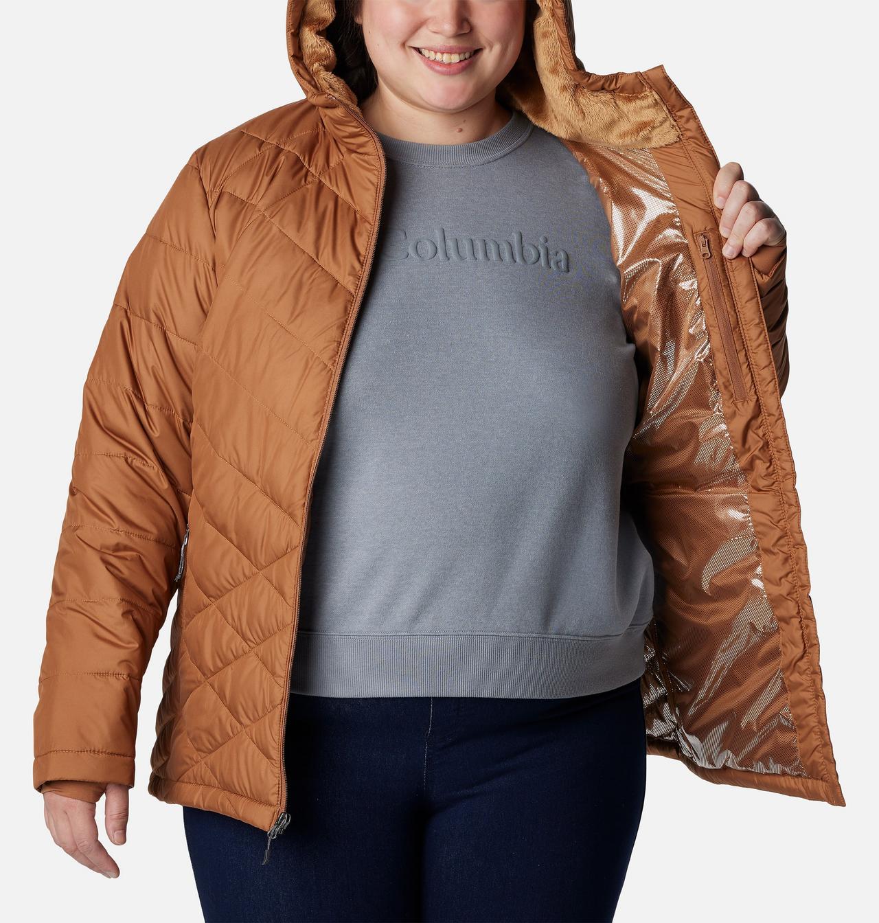 Women's Heavenly™ Hooded Jacket - Plus Size 5