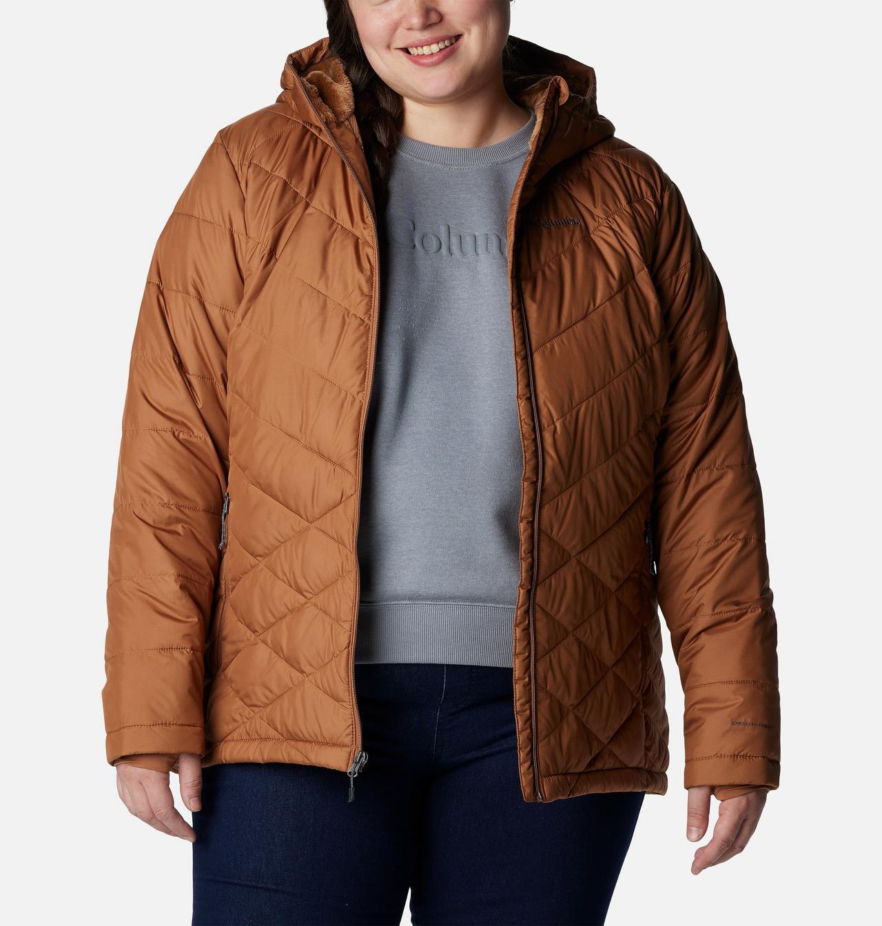 Women's Heavenly™ Hooded Jacket - Plus Size 8