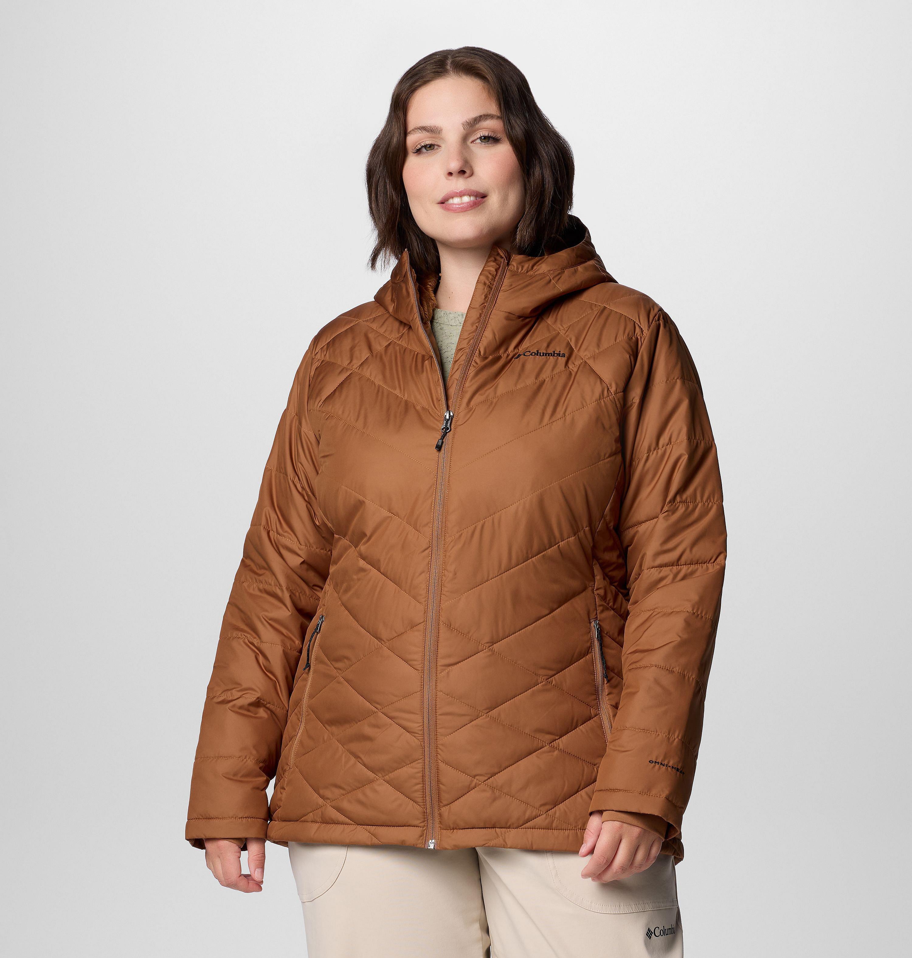 Women's Heavenly Hooded Puffer Jacket - Plus Size | Columbia