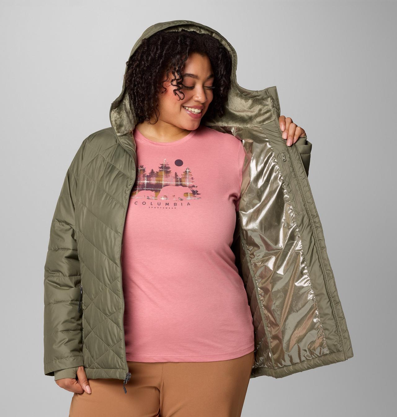 Women's Heavenly™ Hooded Jacket - Plus Size | 397 | 2X 7