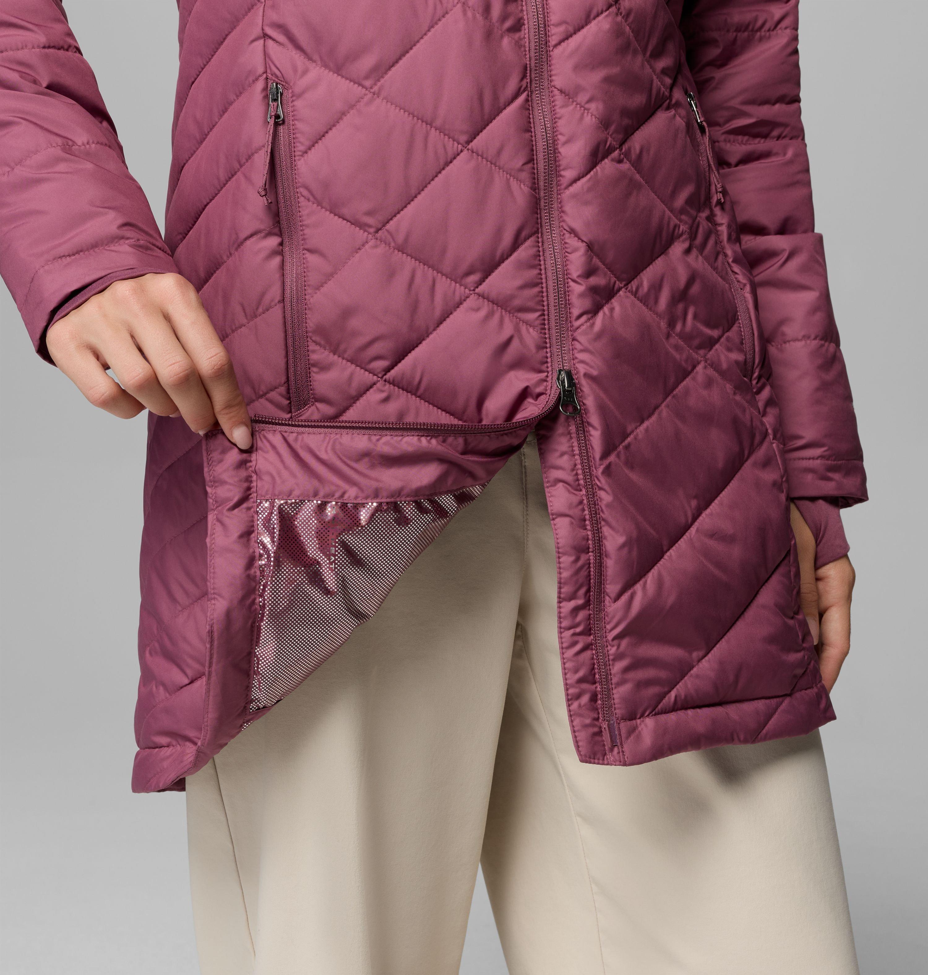 Manteau long à capuchon Heavenly pour femme | 551 | L 10