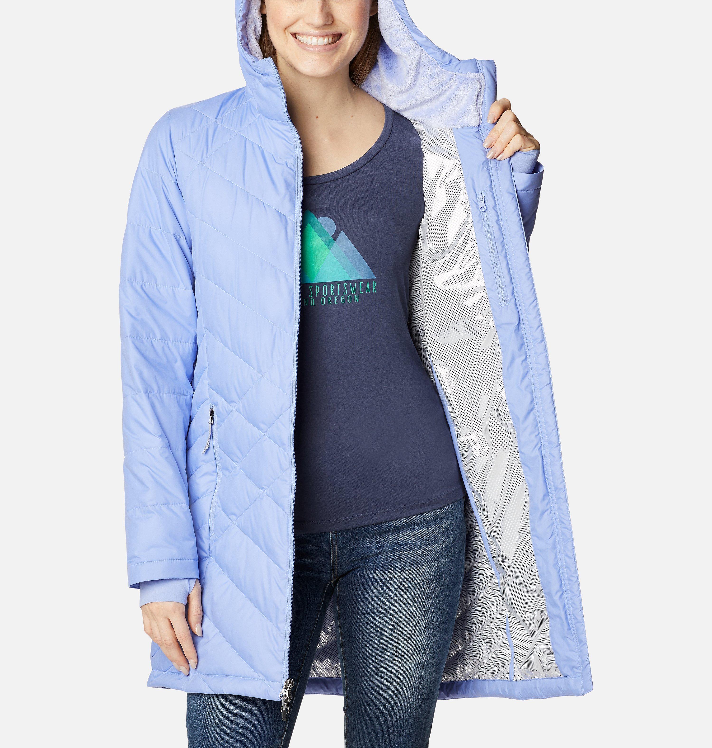 Manteau long à capuchon Heavenly pour femme 5