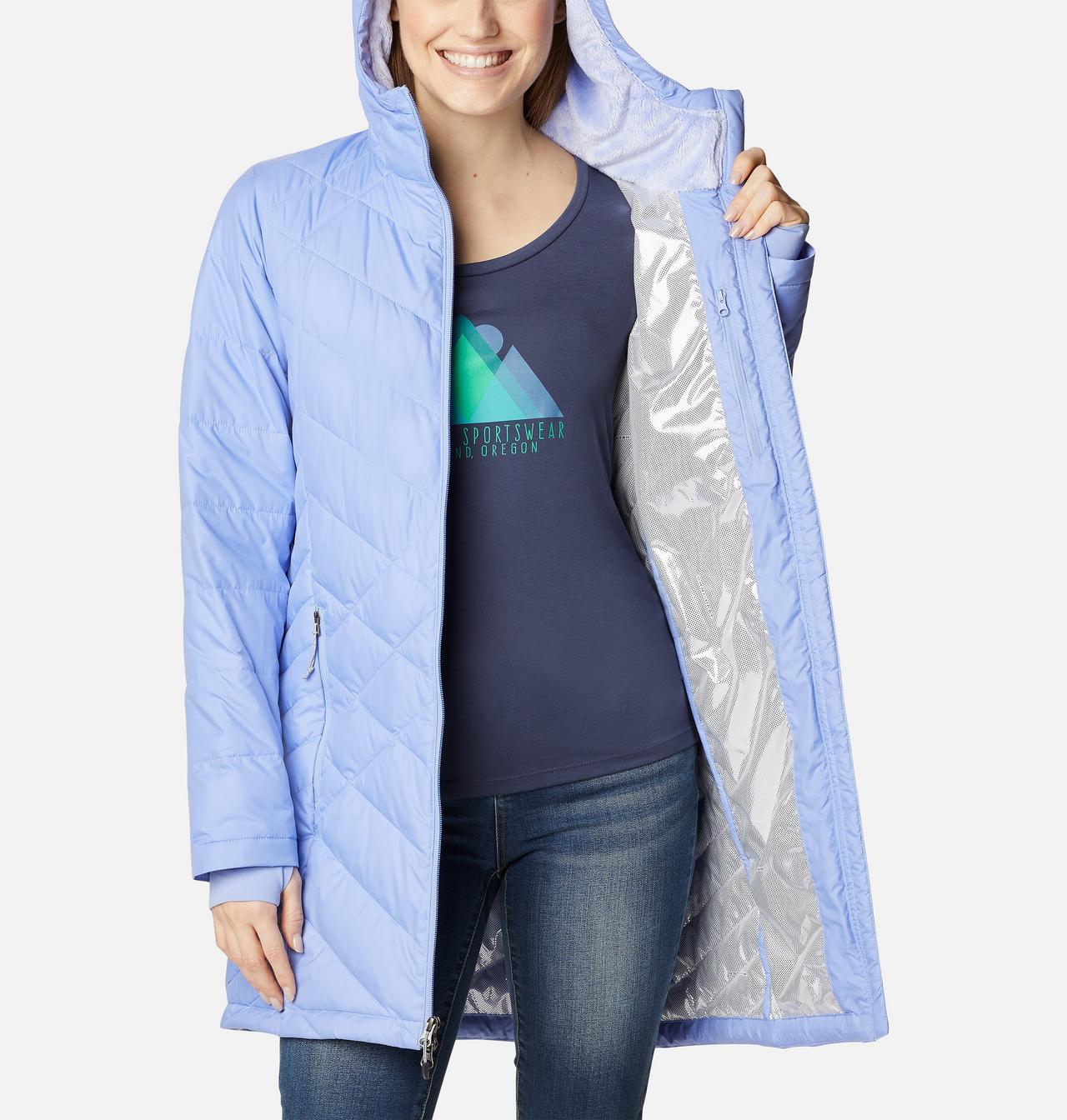 Manteau long à capuchon Heavenly™ pour femme 5