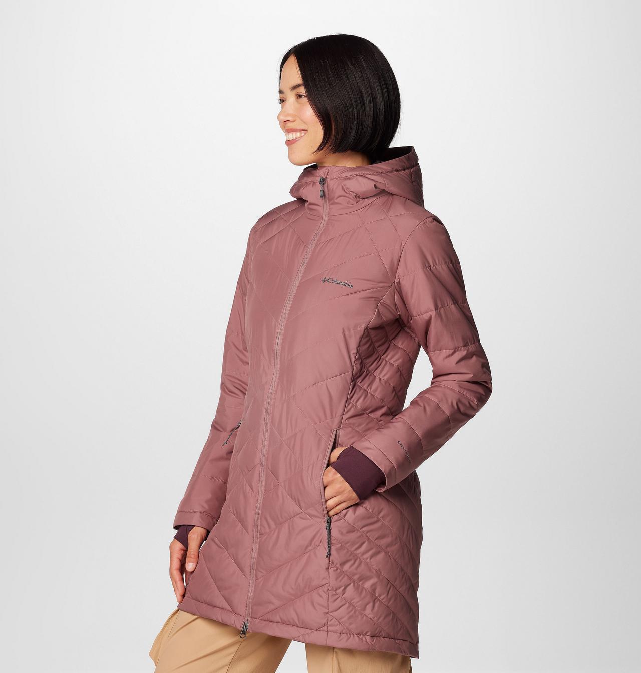 Women's Heavenly™ Long Hooded Jacket | 609 | L 4