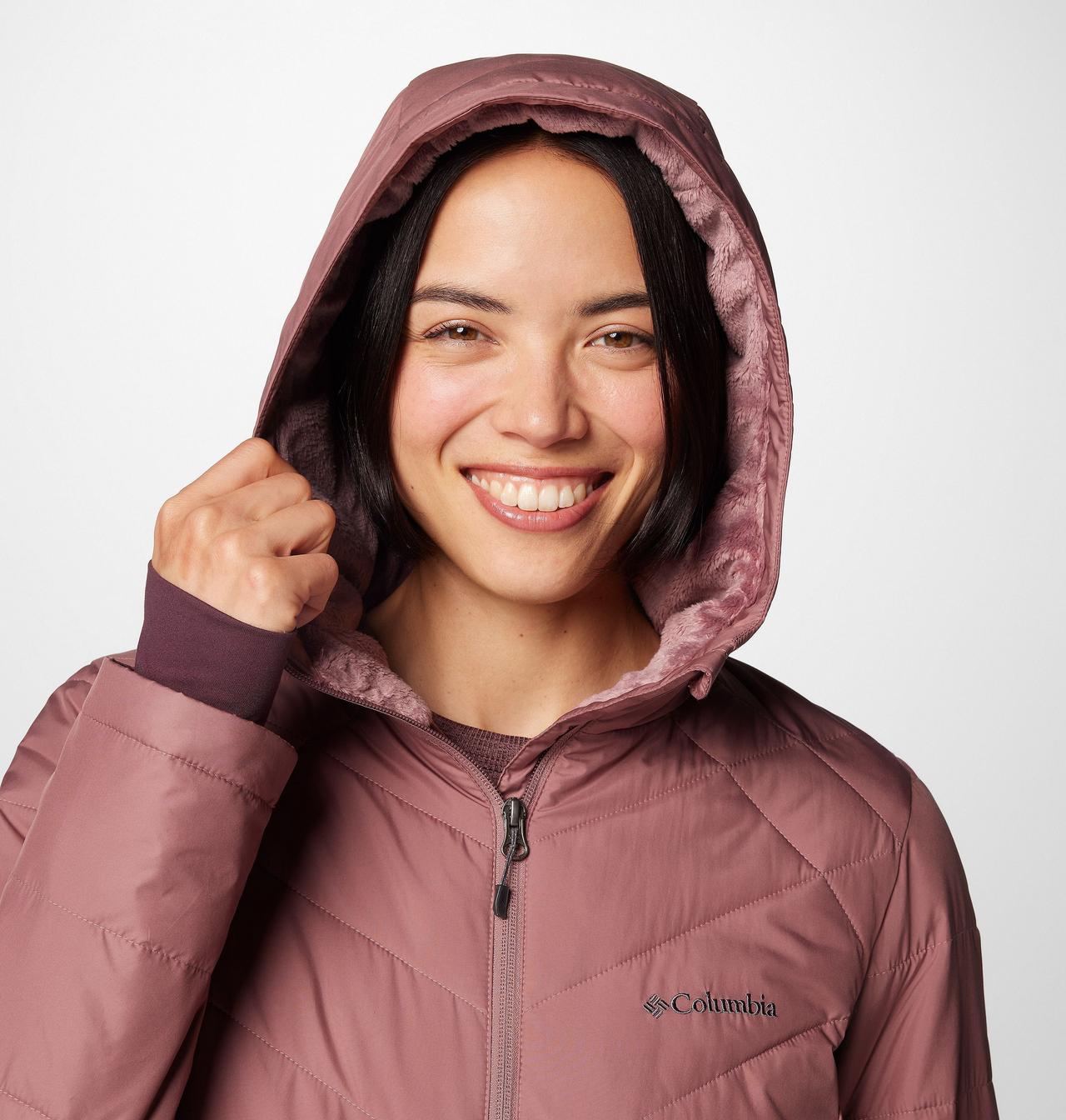 Women's Heavenly™ Long Hooded Jacket | 609 | L 5
