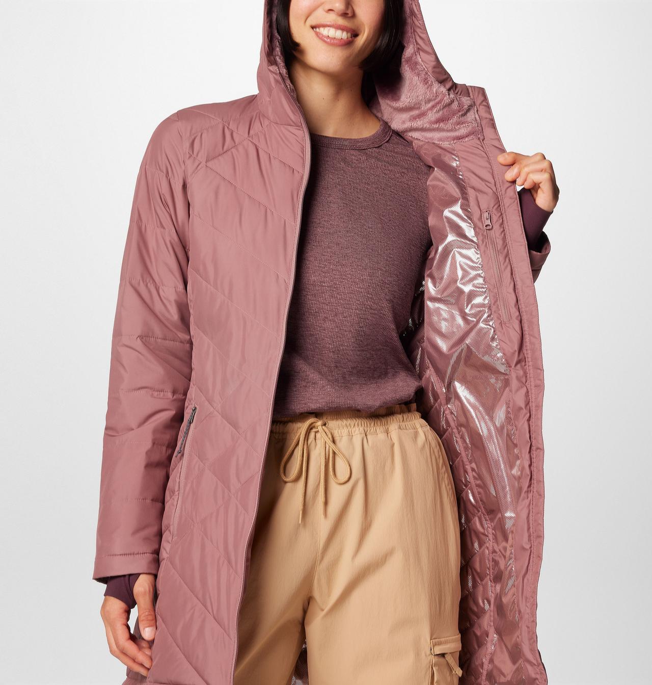 Women's Heavenly™ Long Hooded Jacket | 609 | L 7