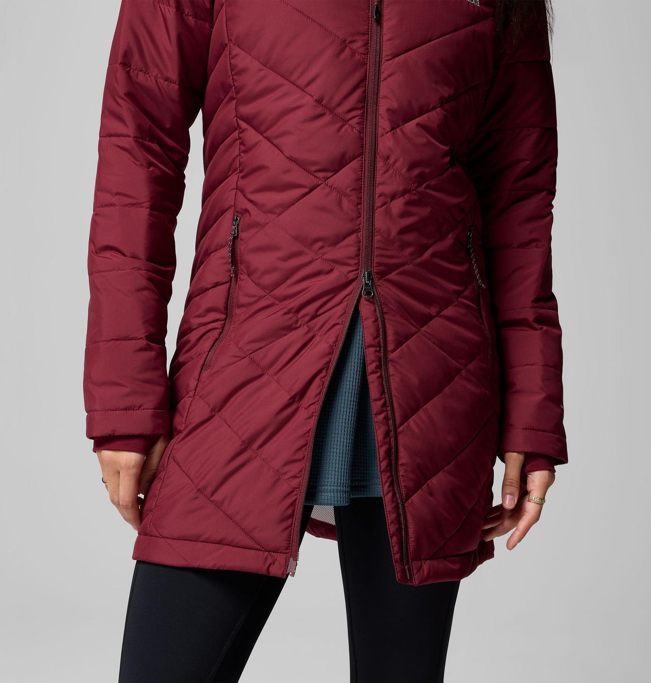 Women's Heavenly™ Long Hooded Jacket | 625 | M 8