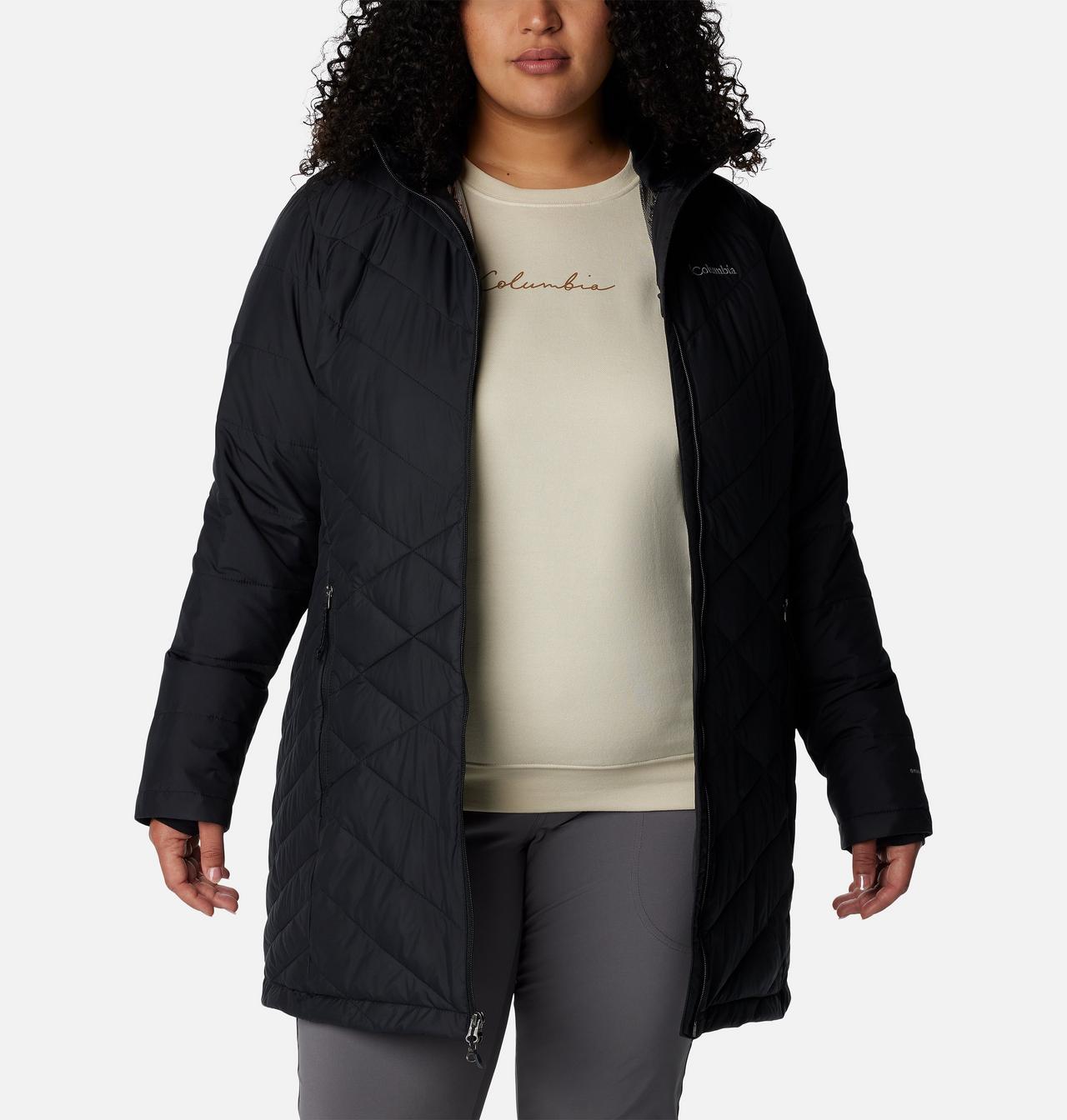 Women's Heavenly™ Long Hooded Jacket - Plus Size 8