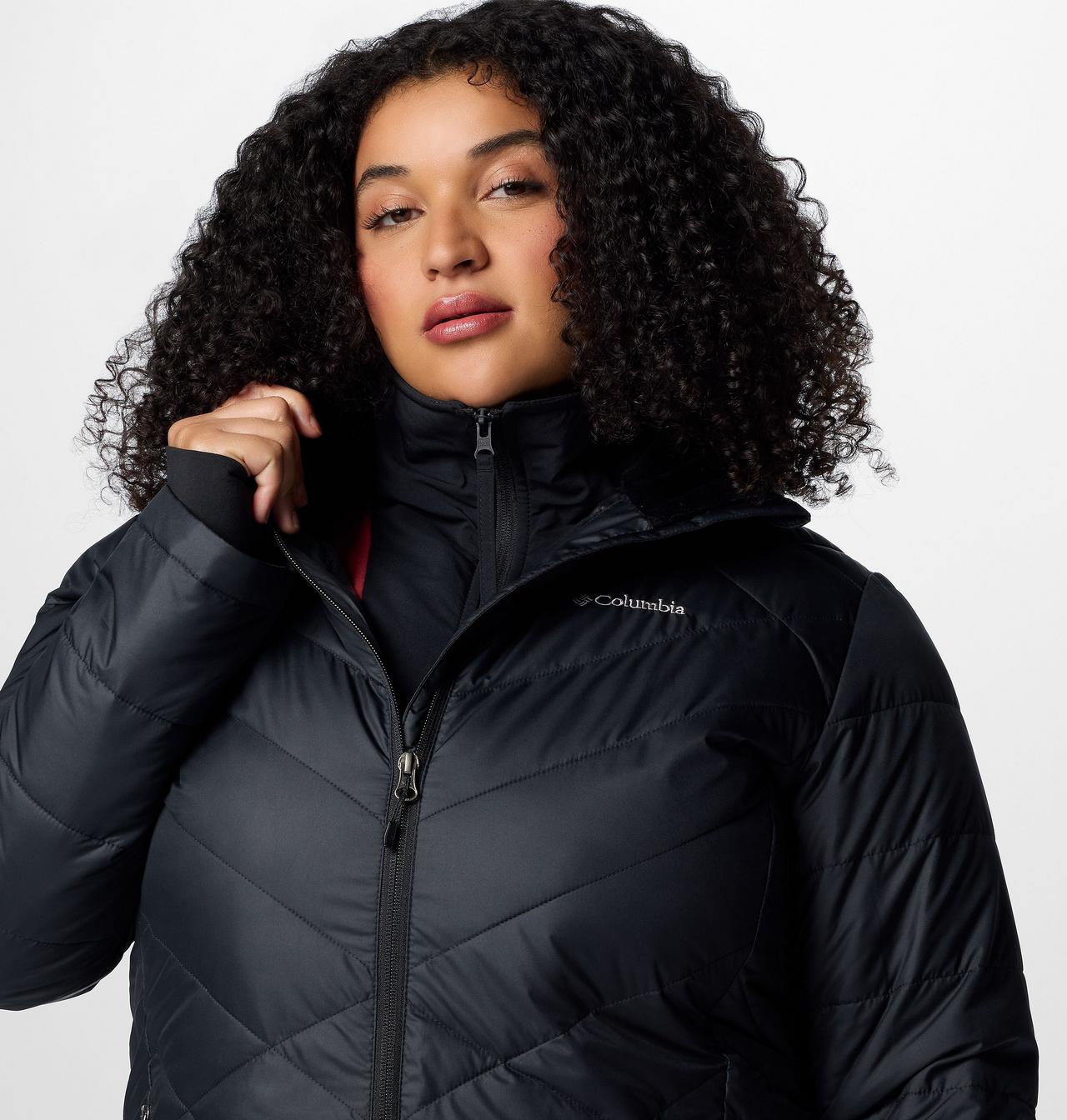 Women's Heavenly™ Long Hooded Jacket - Plus Size 5