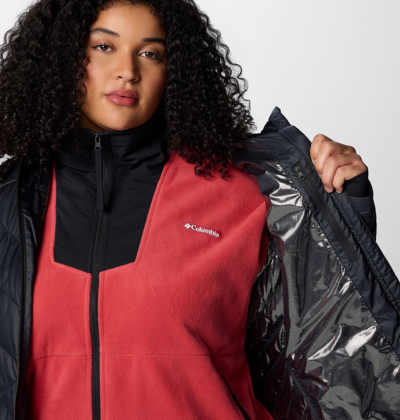 Women's Heavenly™ Long Hooded Jacket - Plus Size 6