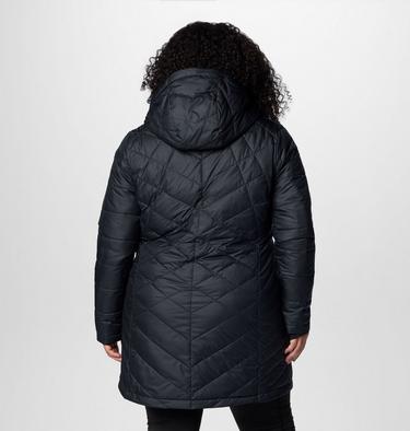 Women's Heavenly Long Hooded Jacket - Plus Size, Color: Black, image 12