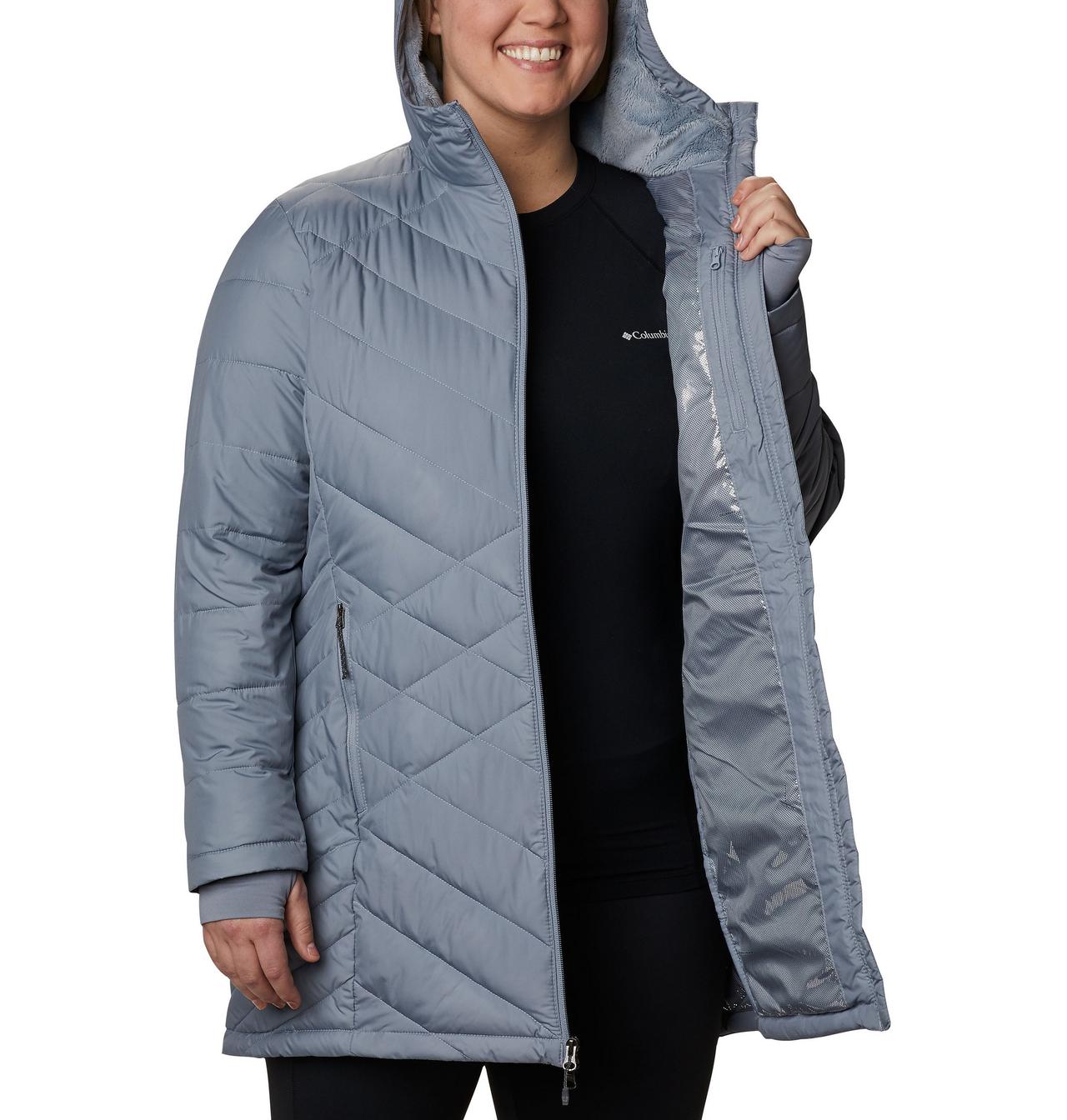Women's Heavenly™ Long Hooded Jacket - Plus Size 5