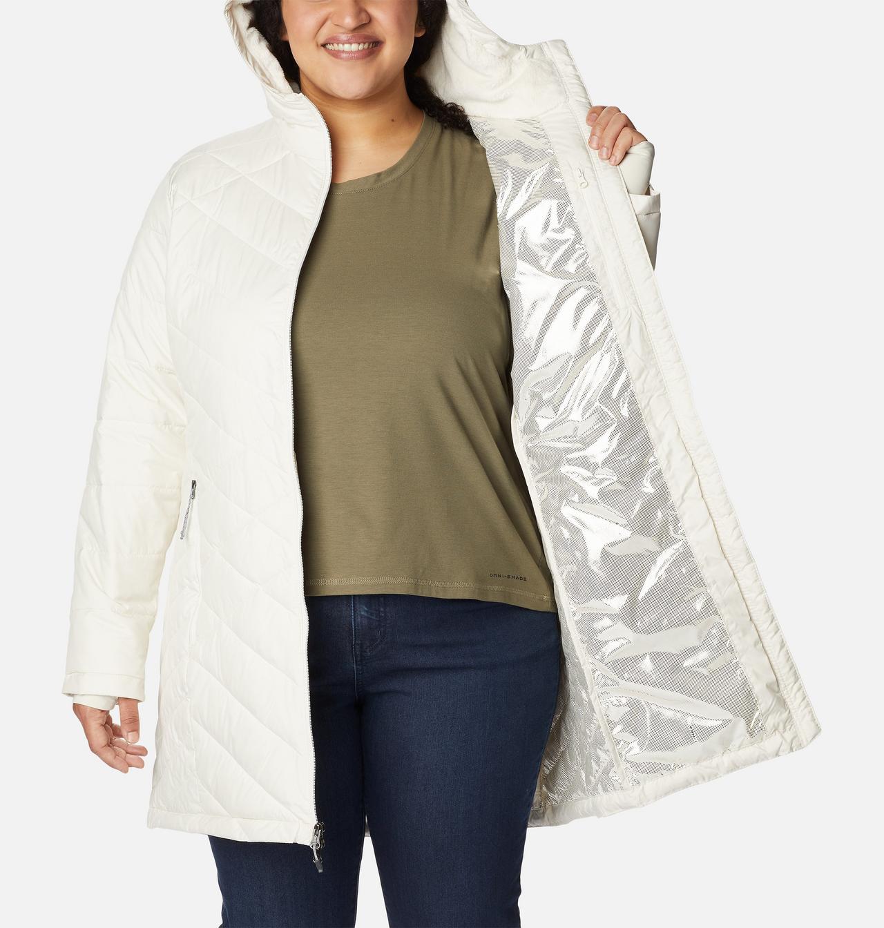 Women's Heavenly™ Long Hooded Jacket - Plus Size 5