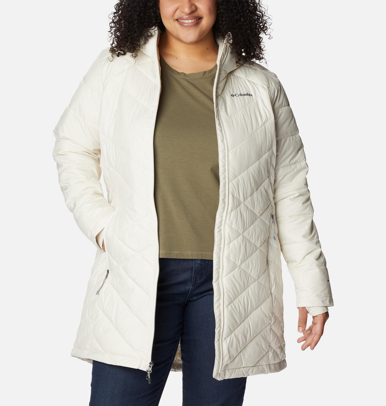 Women's Heavenly™ Long Hooded Jacket - Plus Size 8