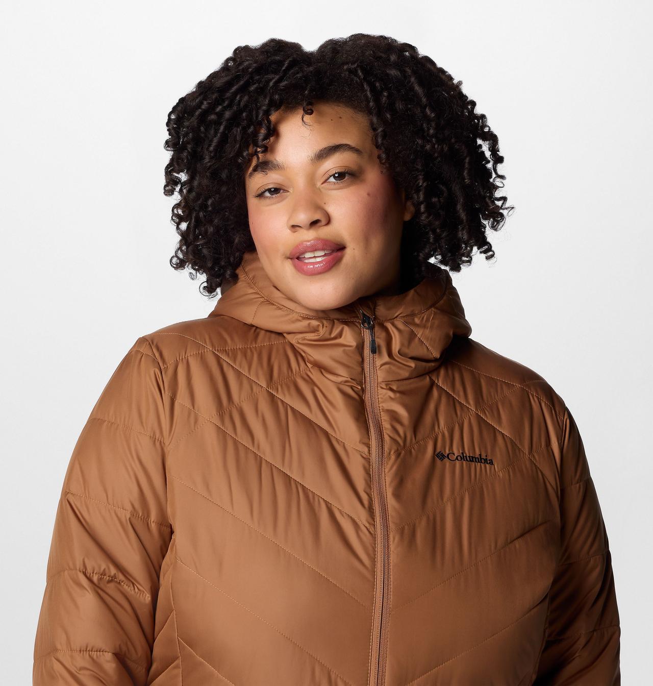Women's Heavenly™ Long Hooded Jacket - Plus Size 5