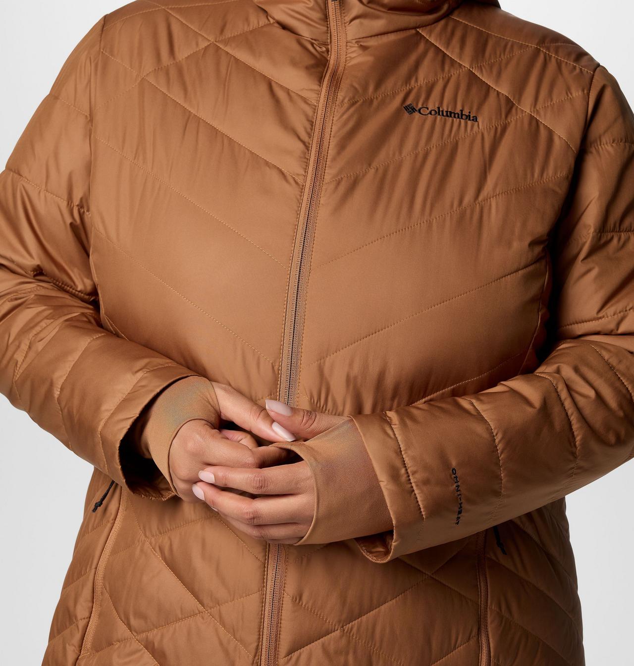 Women's Heavenly™ Long Hooded Jacket - Plus Size 6