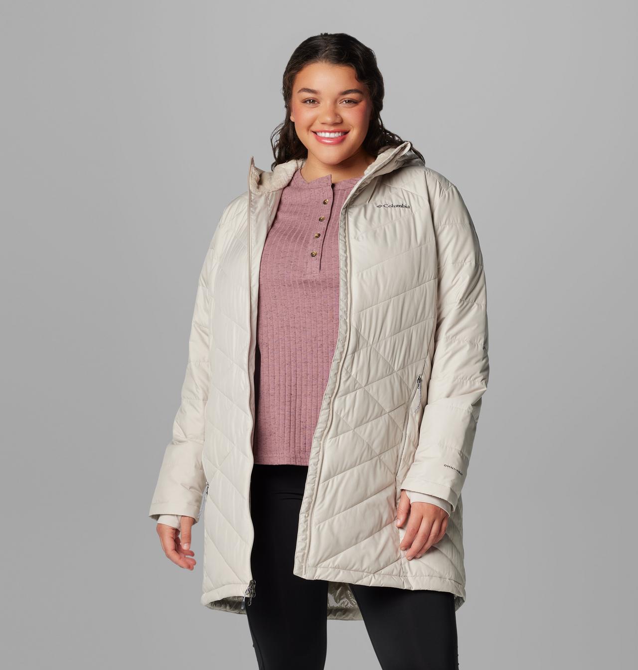 Women's Heavenly™ Long Hooded Jacket - Plus Size 7