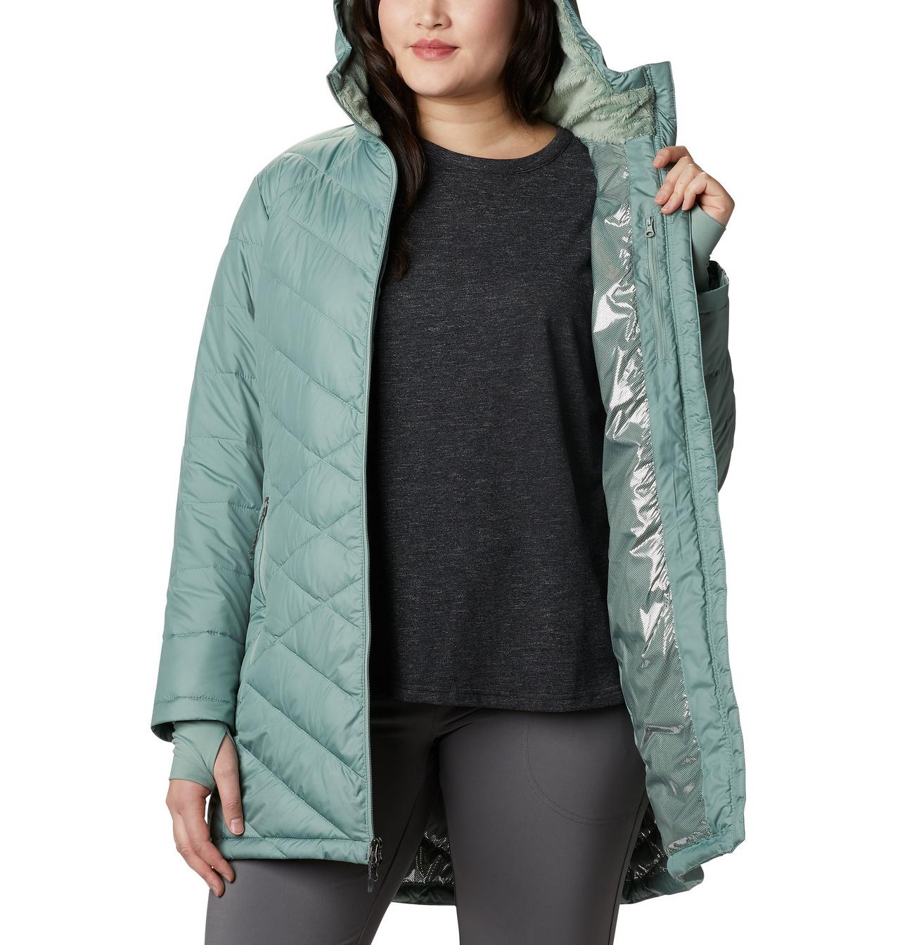 Women's Heavenly™ Long Hooded Jacket - Plus Size 5