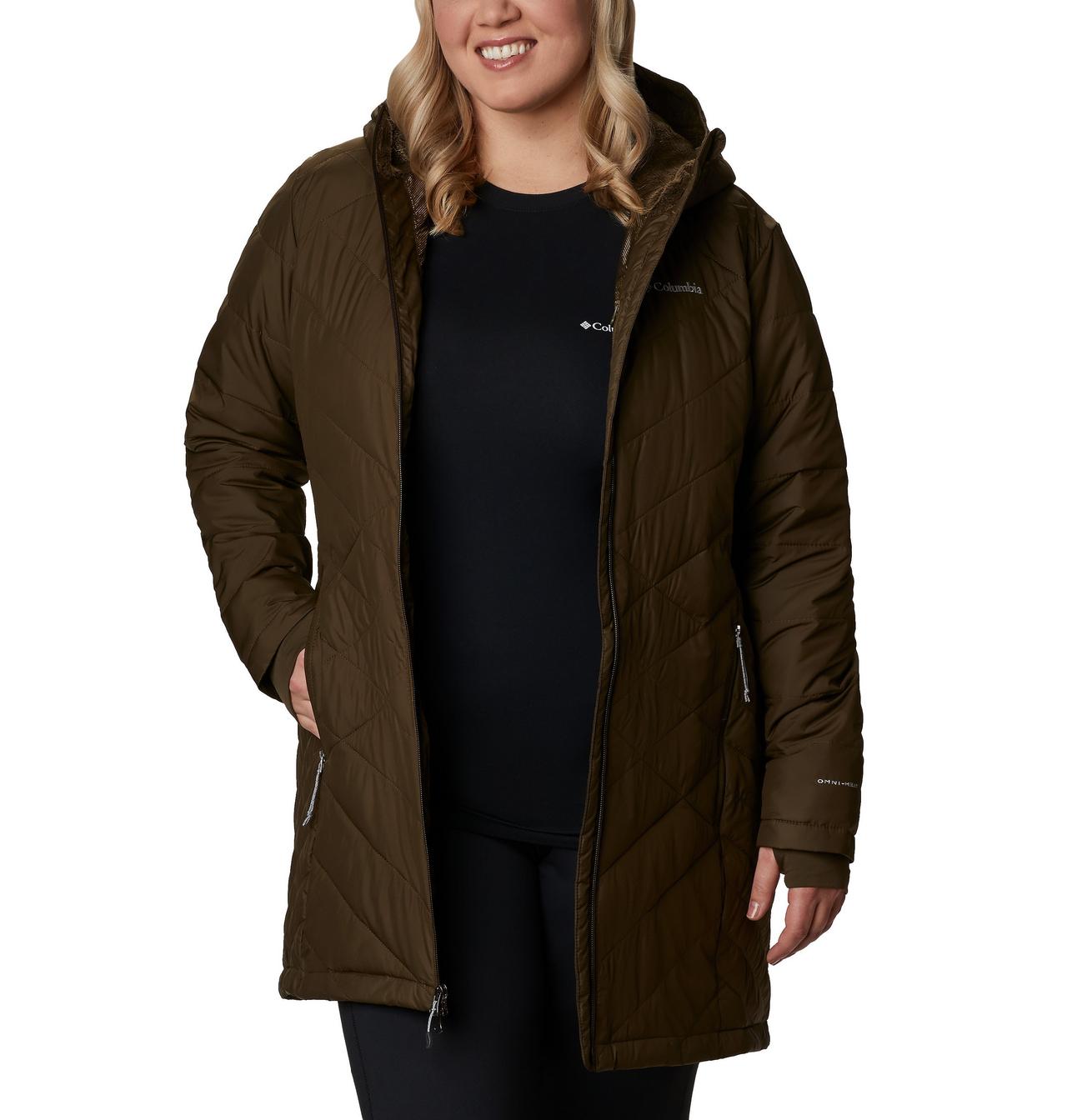 Women's Heavenly™ Long Hooded Jacket - Plus Size 1