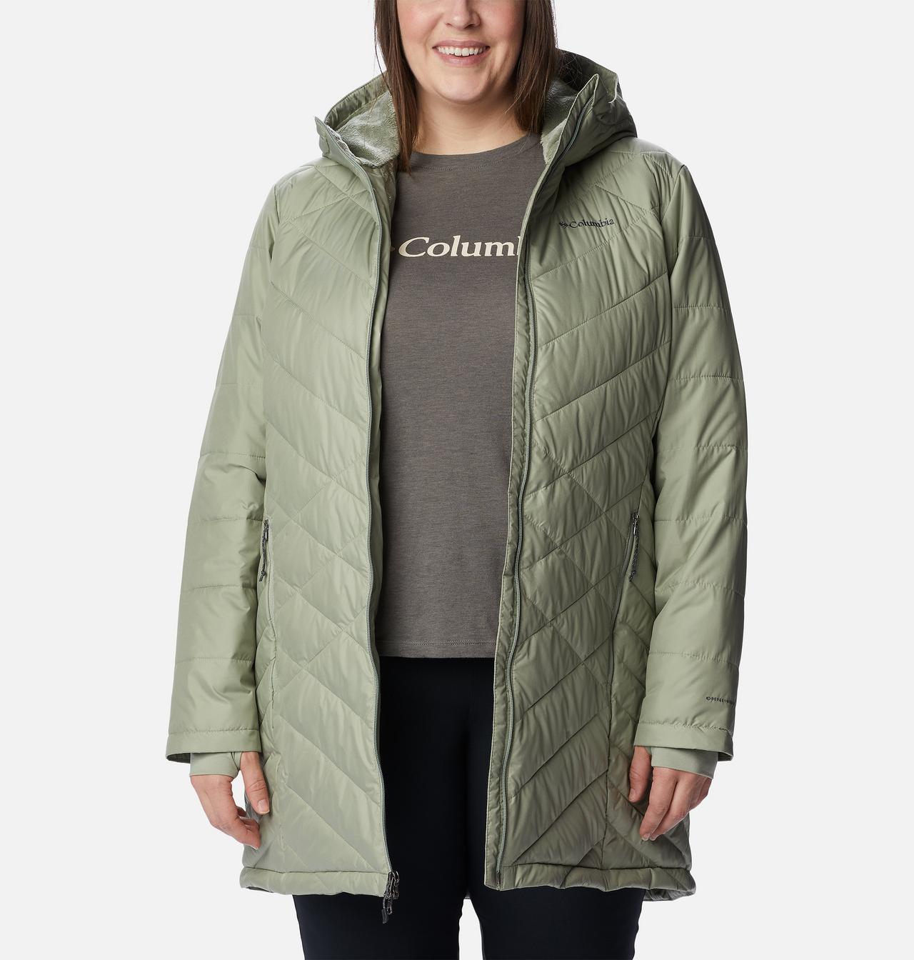 Women's Heavenly™ Long Hooded Jacket - Plus Size 8