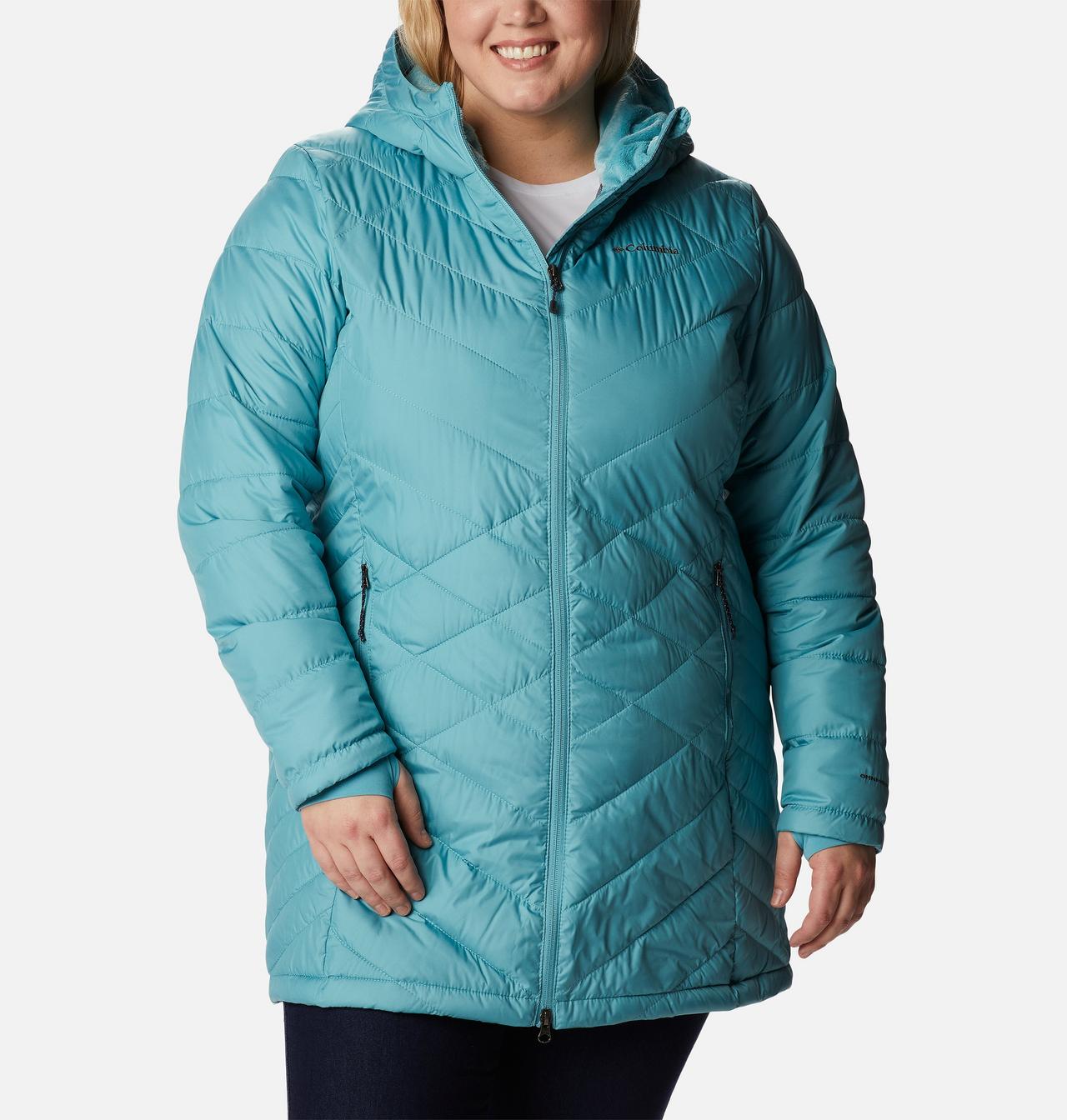 Women's Heavenly™ Long Hooded Jacket - Plus Size 1