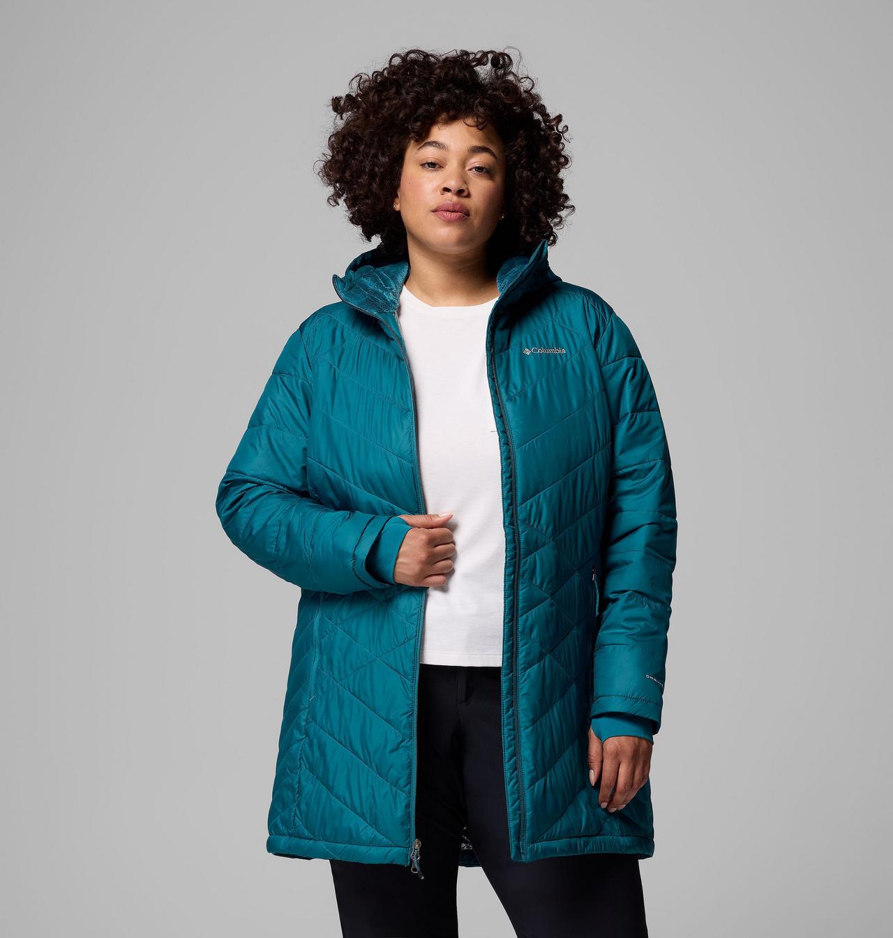 Veste longue à capuchon Heavenly™ pour femme - Grandes tailles 6