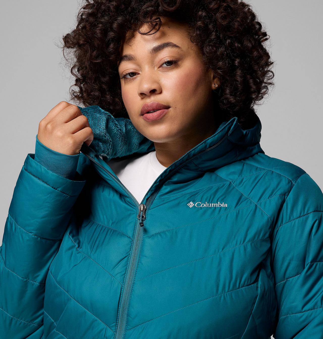 Veste longue à capuchon Heavenly™ pour femme - Grandes tailles 9