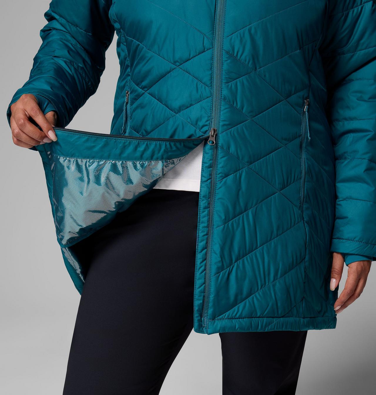 Veste longue à capuchon Heavenly™ pour femme - Grandes tailles 10