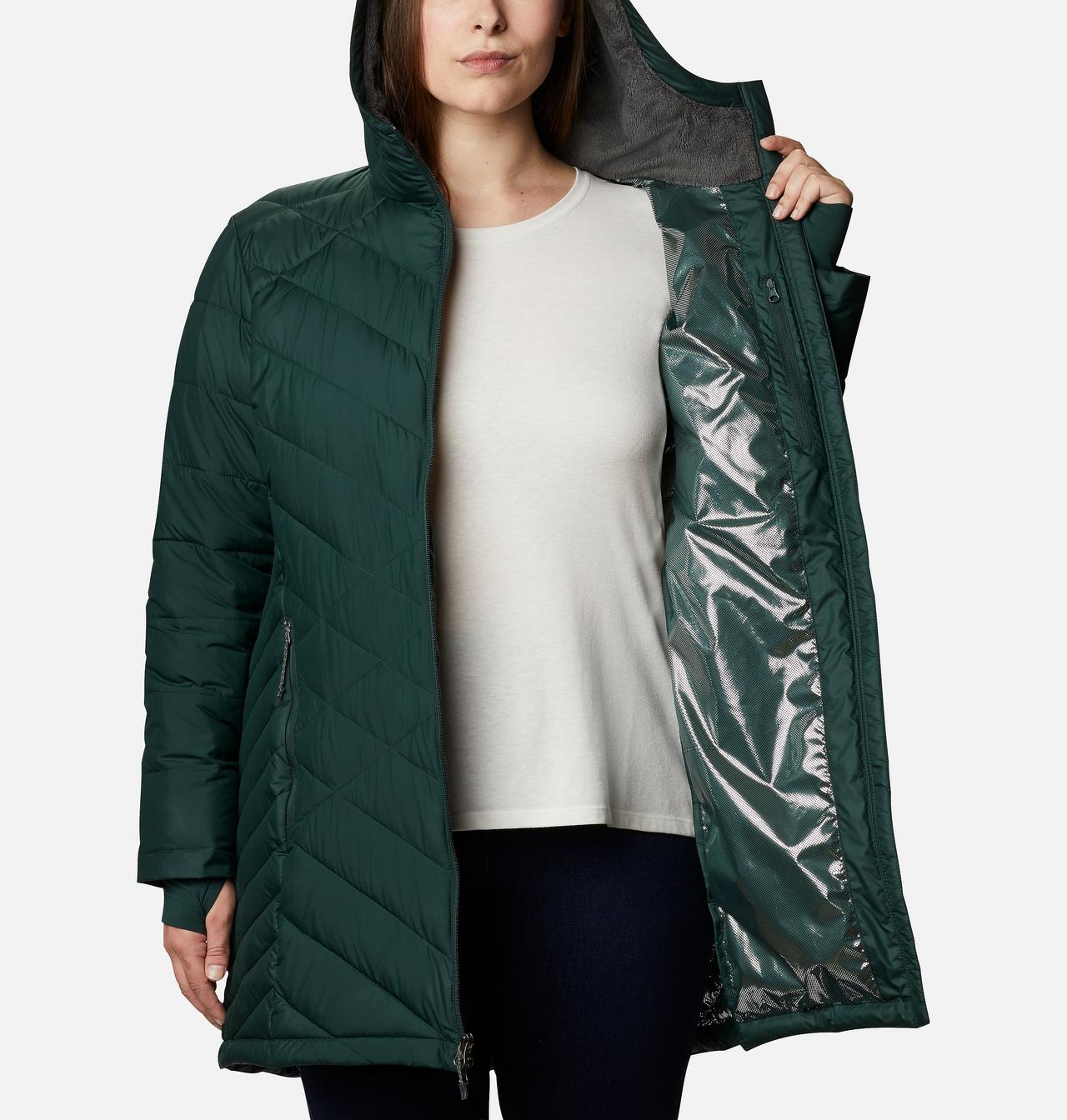 Women's Heavenly™ Long Hooded Jacket - Plus Size 5