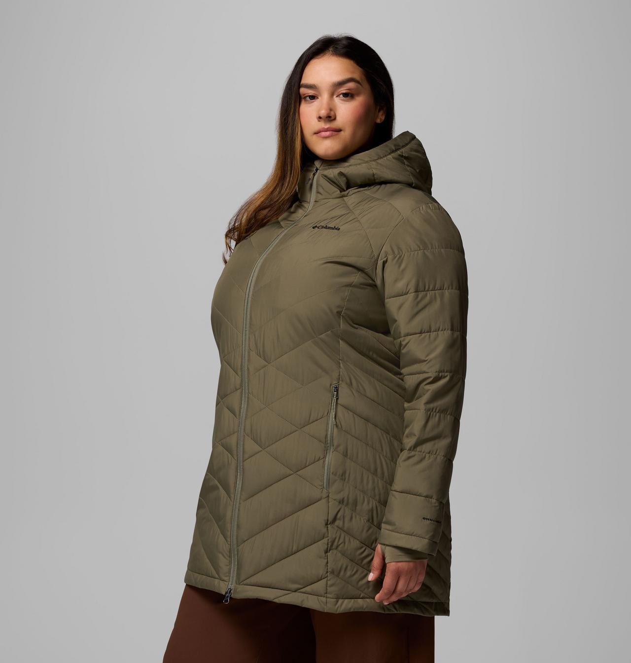 Women's Heavenly™ Long Hooded Jacket - Plus Size 4