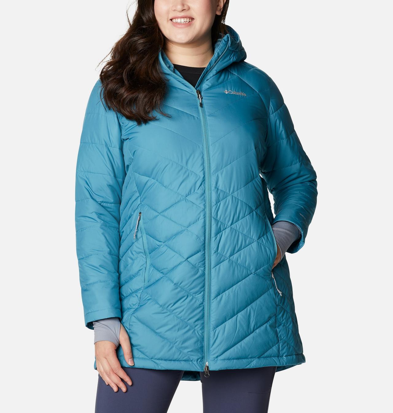 Women's Heavenly™ Long Hooded Jacket - Plus Size 7