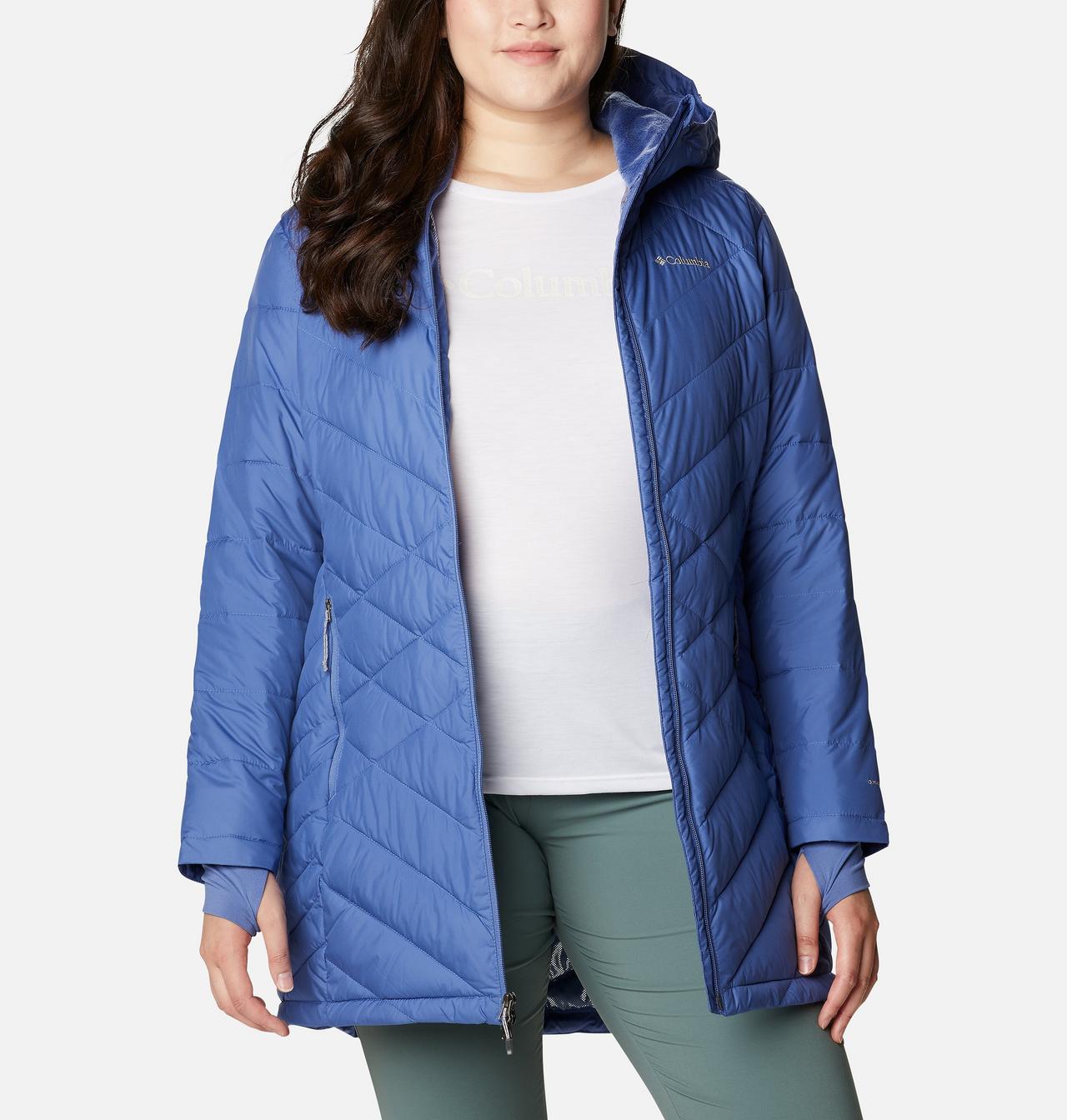 Women's Heavenly™ Long Hooded Jacket - Plus Size 7